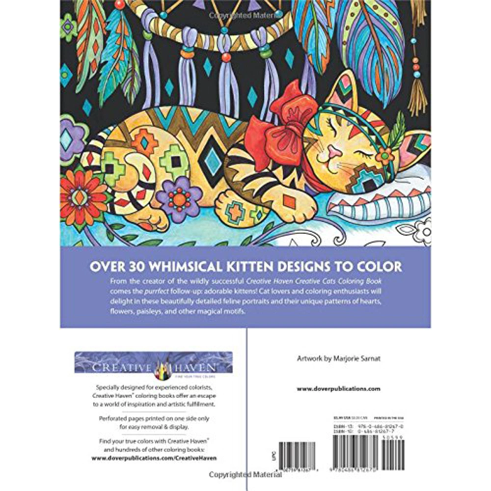 Adult Coloring Creative Kittens Coloring Book