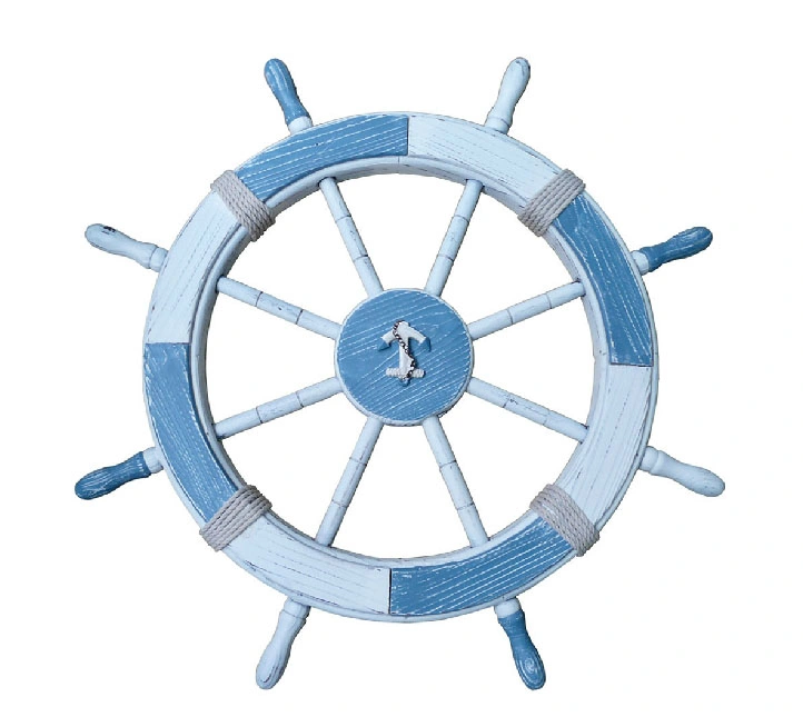 Craft Wooden Ship Wheel for Decoration