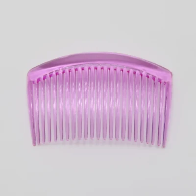 Fermoir à cheveux promotionnel violet avec 23 dents Vente chaude