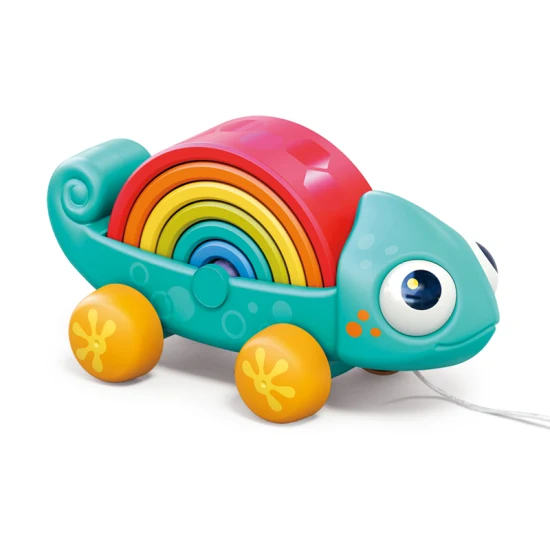 Nouveauté Kiddies cadeaux de noël bébé marchandises jouets pour enfants arc-en-ciel caméléon enfants bébé enfants jouets éducatifs en plastique