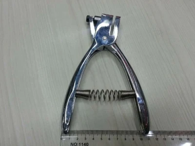 Forceps de poinçonnage de papeterie de bureau